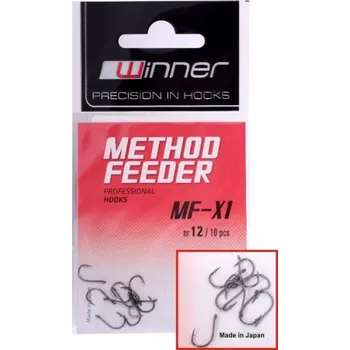 Rybářský háček Háček - Matt Finish Method Feeder Hook Classic 10ks velikost: 6