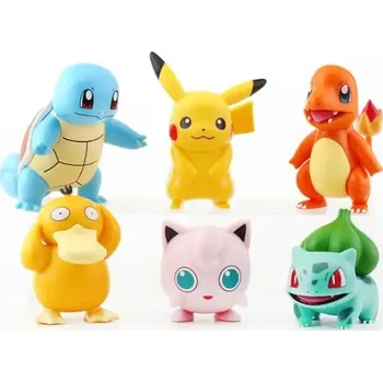 Figurka Pokémon sběratelské figurky 6ks 8cm | akční figurky