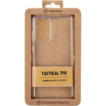 Pouzdro na mobilní telefon Tactical TPU Kryt pro Samsung Galaxy A72/A72 5G Transparent 8596311141980