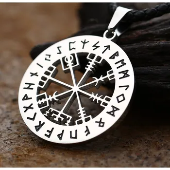 Řetízek Náhrdelník a přívěsek Vegvísir