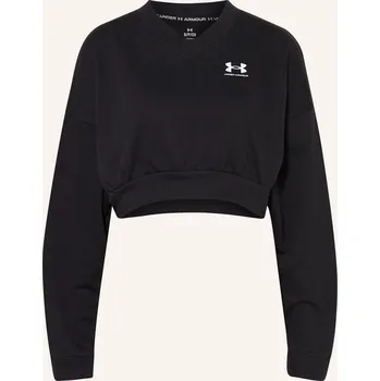 Dámská mikina Under Armour Dámská Cropped Mikina Ua Rival, černá, 42