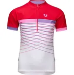Dětský cyklistický dres Etape LUCKY 164/170 Bílá, Růžová, Červená, Fialová