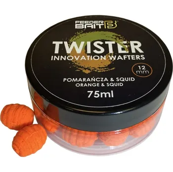 Návnadová surovina FeederBait Neutrálně Vyvážená Nástraha Twister Wafters 12x15mm Hmotnost: 75ml, Průměr: 12x15mm, Příchuť: Oliheň / Pomeranč