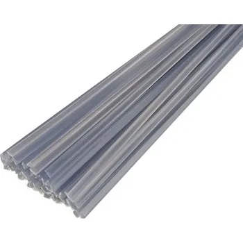 Svářečka Drát PVC-U trojhranný 2,9x2,9x5,0 mm (transparentní) - tyče (Svařovací drát PVC-U - 2,9x2,9x5,0 mm)