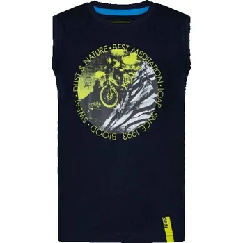 Chlapecké tílko LOAP BOONZA 112/116 Tmavě modrá, Mix