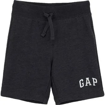 Chlapecké kraťasy Chlapecké šortky GAP FRENCH TERRY 4y Tmavě šedá, Bílá