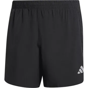 Pánské kraťasy Pánské běžecké šortky adidas RUN IT SHORTS M5 Černá, Stříbrná