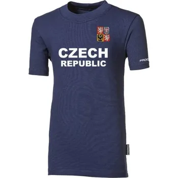 Juniorské triko pro fanoušky PROGRESS FC1 CZ JR 152/158 Modrá, Bílá