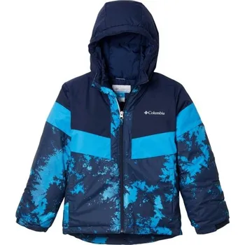 Dětská lyžařská bunda Columbia LIGHTNING LIFT II JACKET M Modrá, Tmavě modrá, Bílá