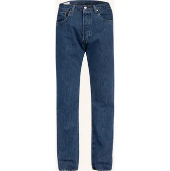Dámské džíny Levi's® Pánské Džíny 501 Regular Fit, 14 med indigo - flat...