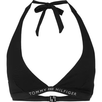 Dámské plavky Dámský horní díl plavek Tommy Hilfiger TRIANGLE FIXED RP XS Černá, Bílá