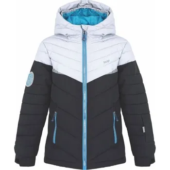 Chlapecká lyžařská bunda LOAP FULLSAC 122/128 Černá, Šedá, Modrá
