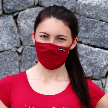 Bambusová rouška s kapsou PROGRESS ROUŠKA LITE L/XL Vínová