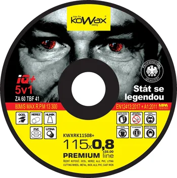 Řezný kotouč Řezný kotouč KOWAX IQ+ 5v1 115x0,8mm