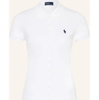 Polo Ralph Lauren Dámská Polokošile Z Piké, bílá, 38