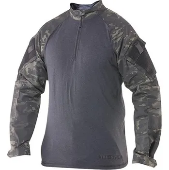 Pánská košile TRU-SPEC Košile taktická COMBAT TRU 1/4 ZIP MULTICAM BLACK® XL-L MULTICAM BLACK