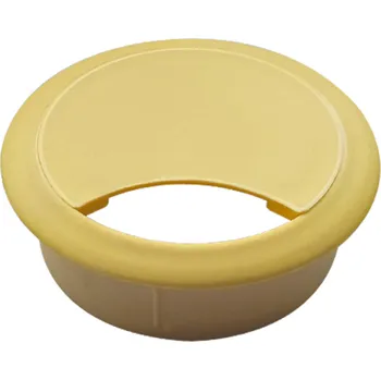 TS Průchodka na kabel plast 70 mm, borovice