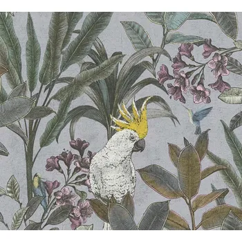 Tapeta A.S. Création | Vliesová tapeta na zeď PintWalls 39748-3 0,53 x 10,05 m | šedá, modrá, zelená, růžová, bílá, vícebarevná + Šedá, modrá, zelená, růžová, bílá, vícebarevná vliesová tapeta na stěnu 397483 v rozměru 0,53 x 10,05 m