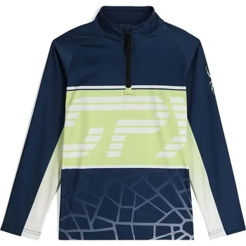 Chlapecké oblečení Chlapecká mikina Spyder BOYS WEB M Tmavě modrá, Bílá, Světle zelená