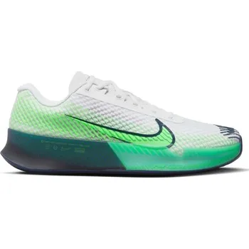 Pánská tenisová obuv Pánská tenisová obuv Nike ZOOM VAPOR 11 CLAY 9 Bílá, Zelená