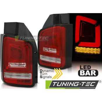 Zadní světlomet LED PÁS ZADNÍ SVĚTLA ČERVENÁ BÍLÁ SEQ pro VW T6 15-19 TR