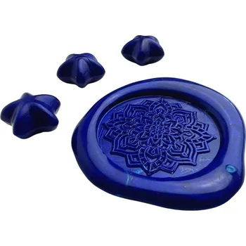 Pečeť Artmagico Pečetní vosk hvězdička tmavě modrá