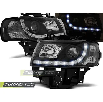 Přední světlomet SVĚTLOMETY DAYLIGHT černý pro VW T4 08.96-03.03 BUS