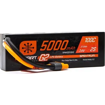 RC model letadla Spektrum Spektrum Smart G2 LiPo 7.4V 5000mAh 100C HC IC3
