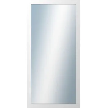 Zrcadlo DANTIK - Zarámované zrcadlo - rozměr s rámem cca 50x100 cm z lišty 4020 bílá (2765)