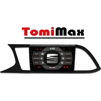 Auto Hi-Fi TomiMax Seat Leon Android 14 autorádio s WIFI, GPS, USB, BT HW výbava: 8 Core 8GB+256GB HIGH - Model auta: Seat Leon 2012-2018, Velikost obrazovky: Dotyková obrazovka:&nbsp;9"