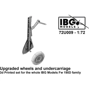 Plastikový model 1/72 Upgraded Wheels and Undercarriage for Fw 190D