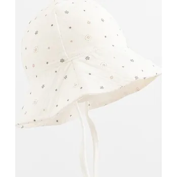 Kojenecké oblečení Kojenecký mušelínový klobouček New Baby Zora, vel. 74 (6-9m)
