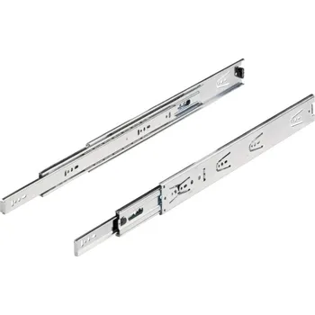 Nábytkové kování Kuličkový výsuv Hettich s přesahem KA 4932, nosnost 60 kg Jmenovitá délka [mm]: 250