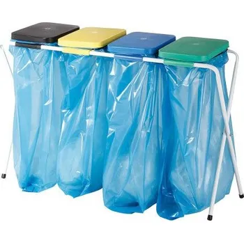 Venkovní odpadkový koš Stojan na pytle kvatro