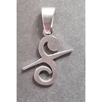 Přívěsek Ornament zajímavého tvaru - ocelový přívěsek