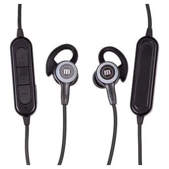 Sluchátka Sluchátka s mikrofonem "Halo", černá, bezdrátová, Bluetooth 5.1, LED, MAXELL