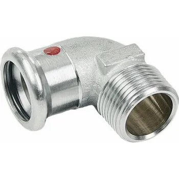 Fitinka Ocelové koleno Sanha 90° 15 mm x 1/2"