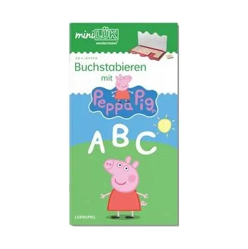 První čtění miniLÜK. Kindergarten/Vorschule Buchstabieren mit Peppa Pig