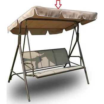 Příslušenství k houpačce Rojaplast stříška k houp. COMFORT béžová