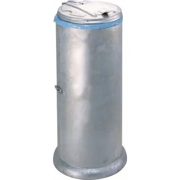 Venkovní odpadkový koš Krytý stojan na pytle 60 žárově zinkovaný