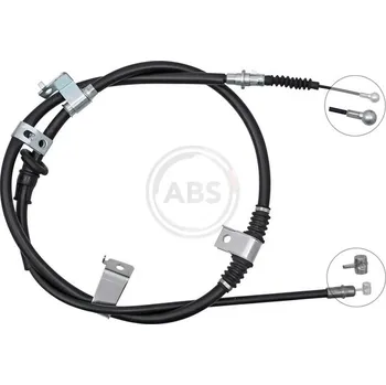 Lanko parkovací brzdy Tažné lanko, parkovací brzda, , 4820A261, A.B.S., K10229