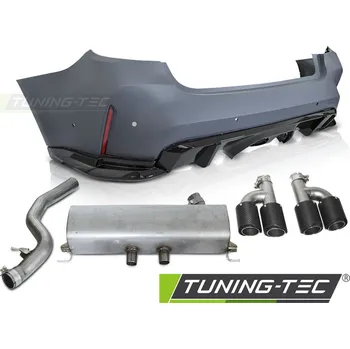 Karosérie ZADNÍ NÁRAZNÍK G80 PERFORMANCE STYLE S VÝFUKEM pro BMW G20 19-22