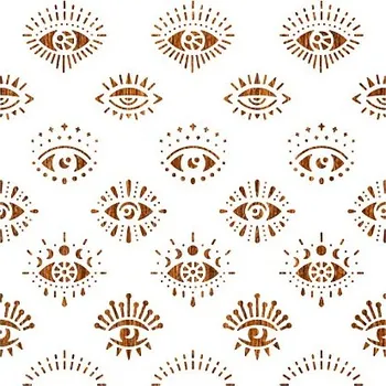 Plast. šablona, TŘETÍ OKO 2, 28x28 cm, 1ks