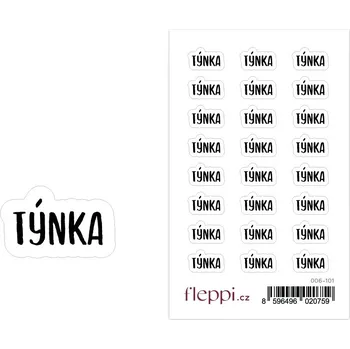 samolepka Fleppi Samolepky se jmény - Týnka