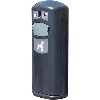 Venkovní odpadkový koš Koš na psí exkrementy 35 l.