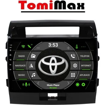 Autorádio TomiMax Toyota Land Cruiser Android 14 autorádio s WIFI, GPS, USB, BT HW výbava: 4 Core 2GB+32GB LOW - Model auta: Toyota Land Cruiser 200 2008-2012, Velikost obrazovky: Dotyková obrazovka: 10,1"
