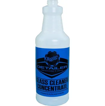 Meguiar's Glass Cleaner Bottle - ředicí láhev pro Glass Cleaner Concentrate, bez rozprašovače, 946 ml D20120 + Prodloužená lhůta na vrácení zboží do 40 dnů