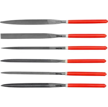 Yato Sada pilníků jehlových 5 x 180 mm 6 ks