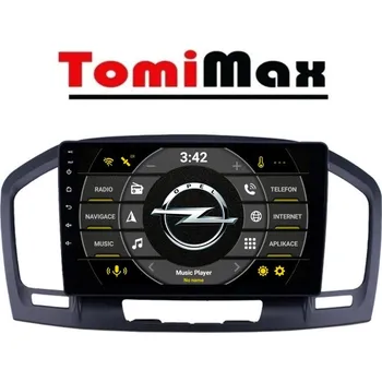 Autorádio TomiMax Opel Insignia Android 14 autorádio s WIFI, GPS, USB, BT HW výbava: 4 Core 2GB+32GB LOW, Velikost obrazovky: Dotyková obrazovka: 9"