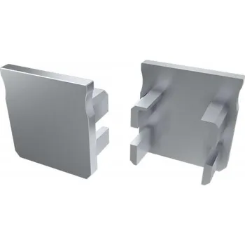 LED lišta LEDLabs Koncovka ALU pro LED profil LUMINES Y stříbrná